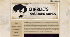 Desktop Screenshot of charlies-hat.cz